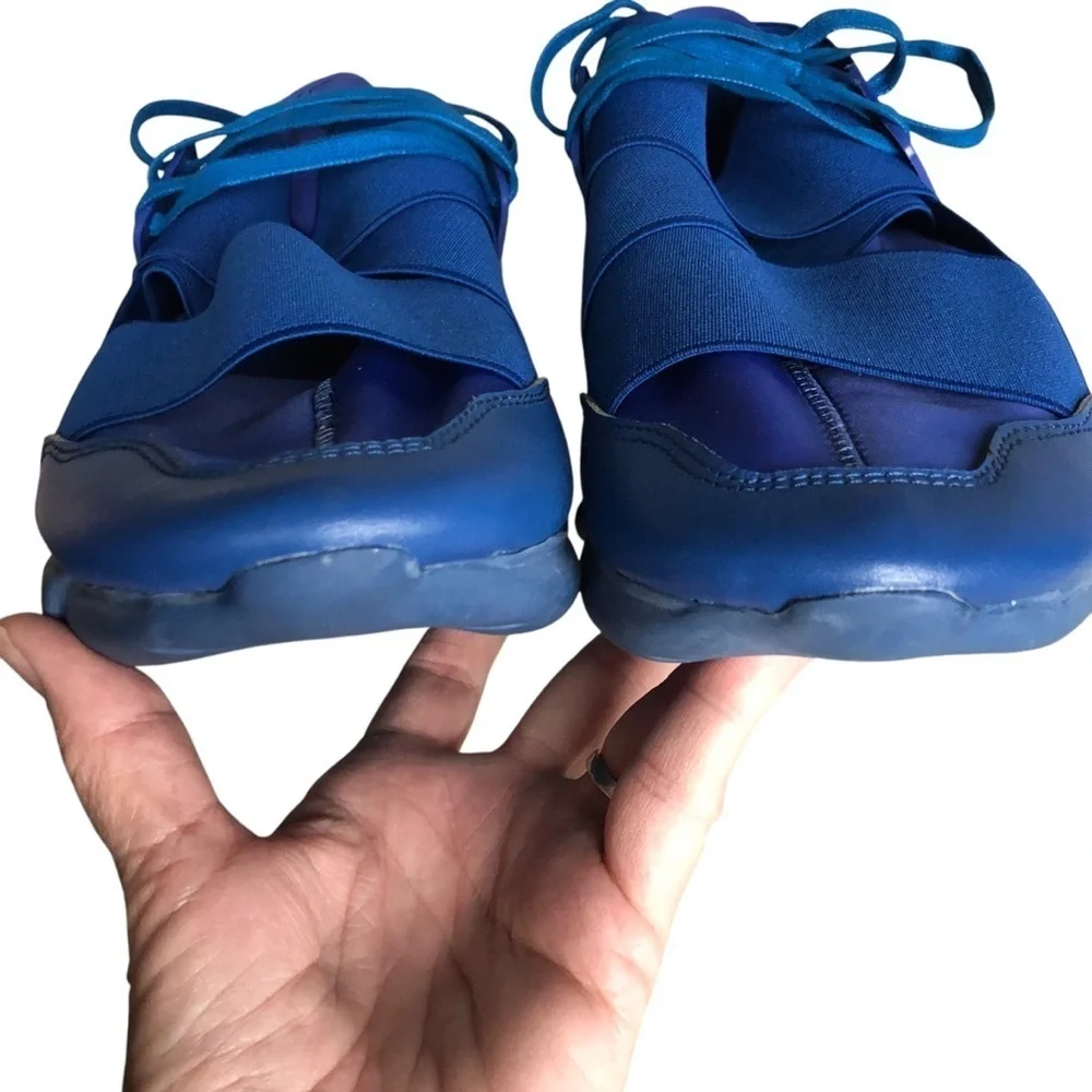 Y-3 Qasa High Yohji Yamamoto Blue Sneakers Mens 5.5